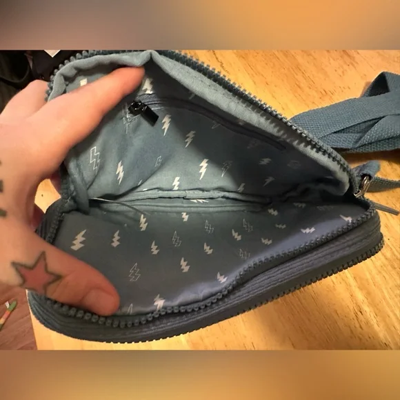 Rad Rev Corduroy Sling in Slate Blue - Picture 5 of 6